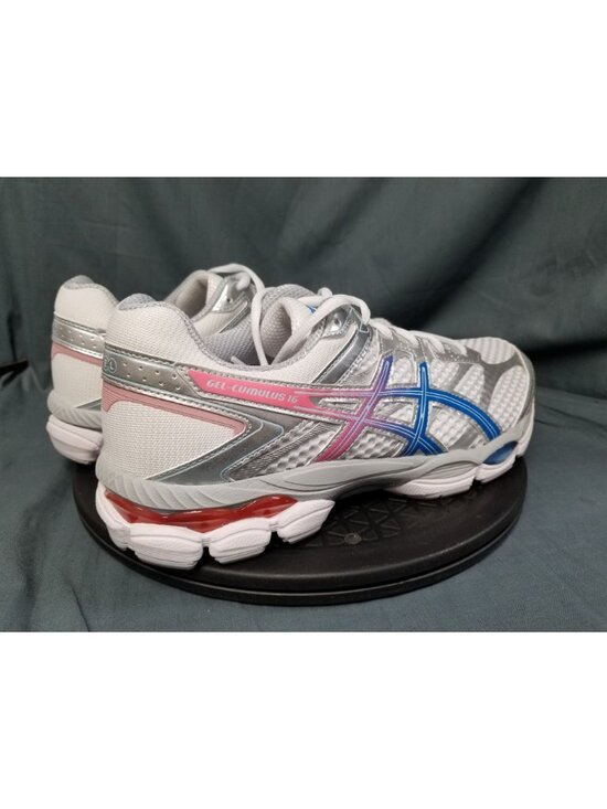 ASICS Gel-Cumulus 16 White Pure Silver Blue Men\'s Size 11 NEW NO BOX! main image 4